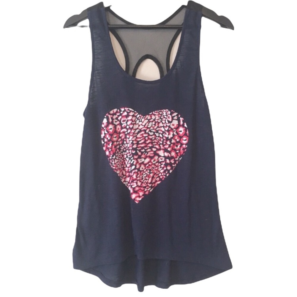 Jenni Moore Active Heart Tank Top Medium